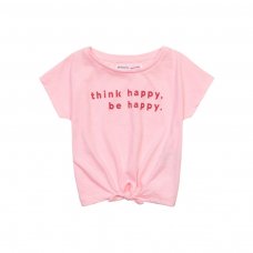 10KKNOT 1J: Pink Think Happy Knot T-Shirt (3-8 Years)